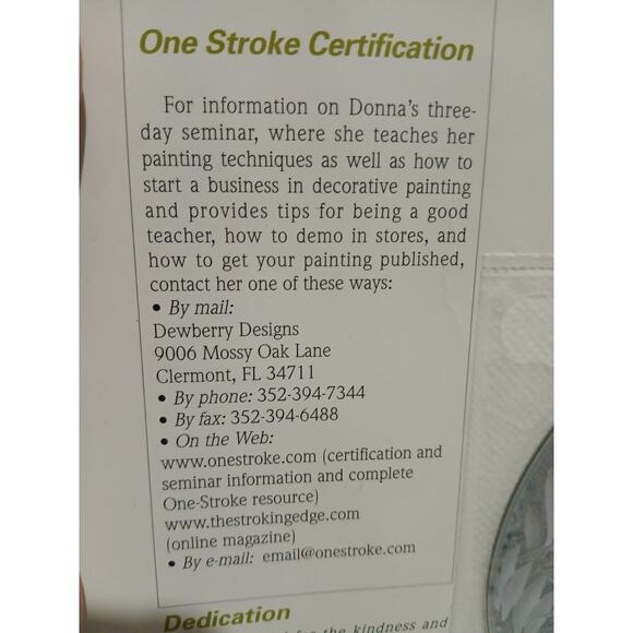 Donna Dewberry Roses Of All Kinds Book With DVD 16 Projects Plaid 9836 - Picture 7 of 8